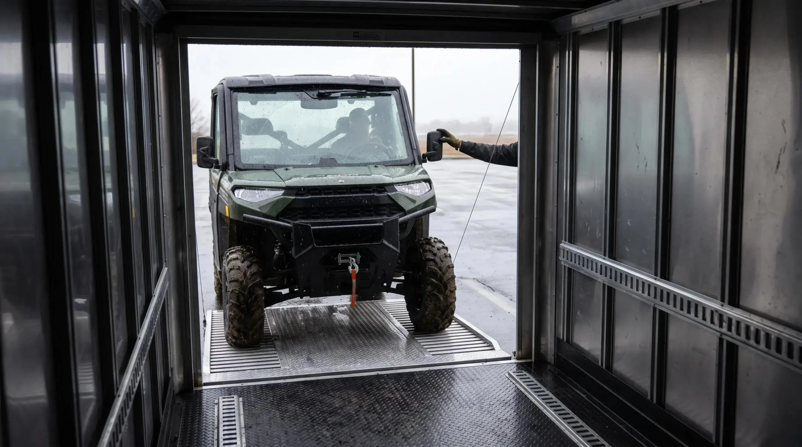 ATV shipping: open vs enclosed transport for ATV and UTV moves
