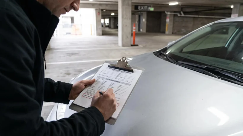 Auto transport bill of lading guide for vehicle owners