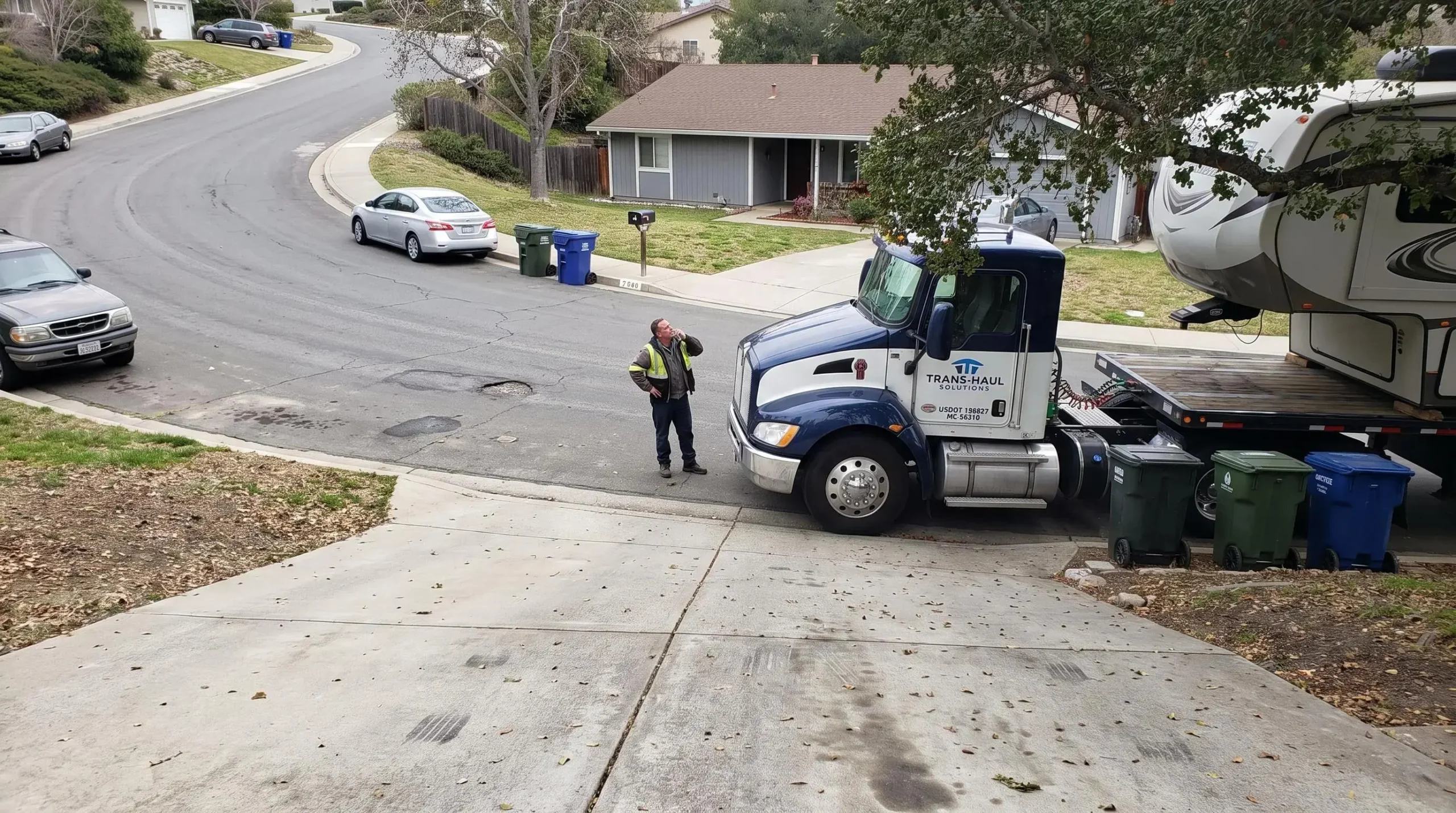 Pickup and delivery access issues can affect RV transport cost quote